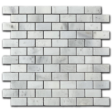 Мрамор мозайка Карера Брик 2,5х5 см полиран