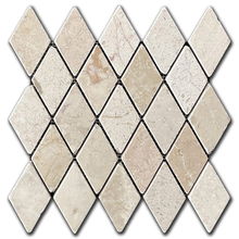 Мрамор мозайка Крема Марфил Лара 5х5 см антикиран