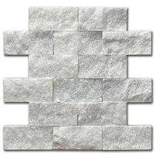 Мрамор мозайка глиц Карера 5х10 см