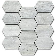 Мрамор мозайка Солто Пикът 7,5х12,5 см шлайфан