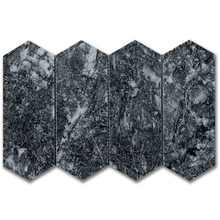 Мрамор мозайка Астро Пикът 7,5х20,3 см шлайфан