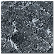 Мрамор мозайка Астро Арабеск 7,5х7,5 см шлайфан