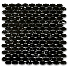 Мрамор мозайка Торос Елипс 30х30 см полиран