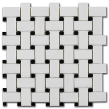 Мрамор мозайка Доломит и Торос Ида 30,5х30,5 см полиран