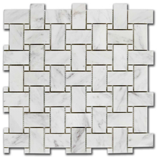 Мрамор мозайка Волакас Ида 30,5х30,5 см полиран