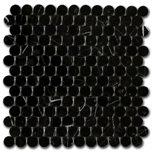 Мрамор мозайка Торос Пени Раунд 31,5х31,8 см полиран