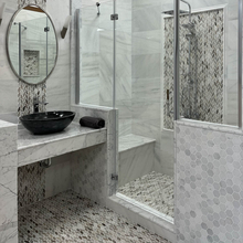 Мрамор за баня - Карера и Палисандро