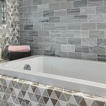 Мрамор за баня - Солто и Палисандро микс Триенгъл