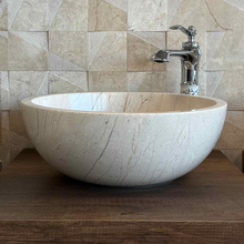 Мивка от мрамор Беж