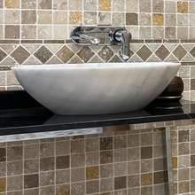 Мивка от мрамор Карера