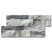 Мрамор мозайка глиц Айс Леджстон 15х30,5 см