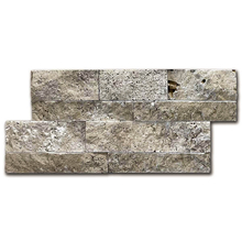 Травертин мозайка глиц Айвори Леджстон 15х30,5 см