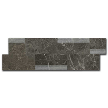 Мрамор мозайка Савана Лайндроу М-2  15х45 см шлайфан