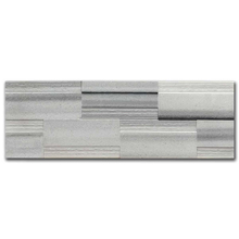 Мрамор мозайка Зебра Лайндроу 14х42 см полиран