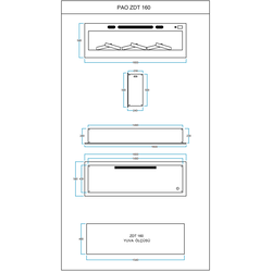 Електрическа камина ZDT 160 2