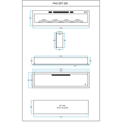 Електрическа камина ZDT 200 5