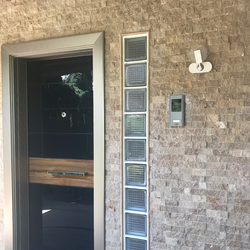 Травертин мозайка глиц Ноче 5х10 см 1