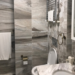 Мрамор за баня - Палисандро и Хексагон 2