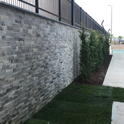 Травертин за стена - Силвър Лайндроу 14х42 см - 2 3