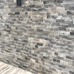 Травертин за стена - Силвър Лайндроу 14х42 см - 2 7