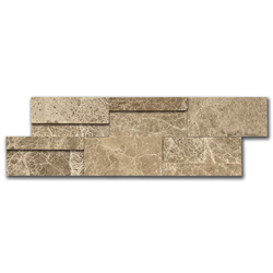 Мрамор мозайка Емперадор Еспас 15х45 см изчеткан 2