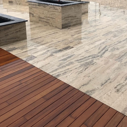 Травертин Силвър Рем 30х60 см шлайфан 2