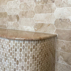 Мрамор за баня - Беж и Емперадор 4