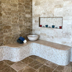 Мрамор за баня - Беж и Емперадор 7