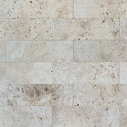 Травертин Айвори Линеа 10х28 см изчеткан 1