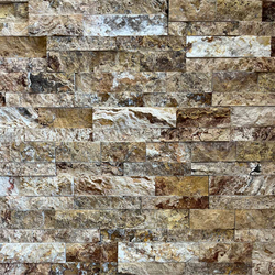 Травертин мозайка глиц Скабас Леджстон 15х30,5 см 1