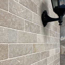 Травертин Айвори 7,5х20,3 см антикиран 1