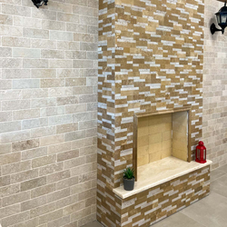 Травертин Айвори 7,5х20,3 см антикиран 3