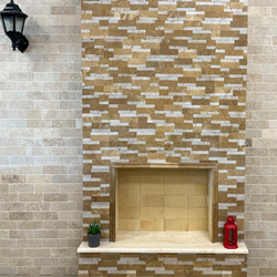 Травертин Айвори 7,5х20,3 см антикиран 6