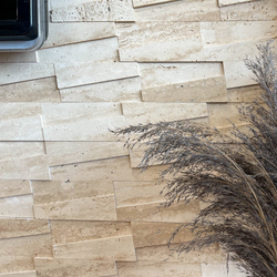 Травертин за стена - Айвори Монар 15х45 см 3