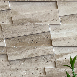 Травертин за стена - Айвори Монар 15х45 см 4