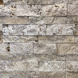 Травертин мозайка глиц Айвори Леджстон 15х30,5 см 3