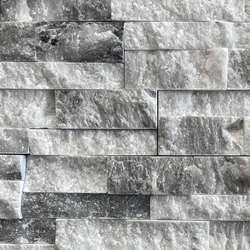 Мрамор мозайка глиц Айс Леджстон 15х30,5 см 3