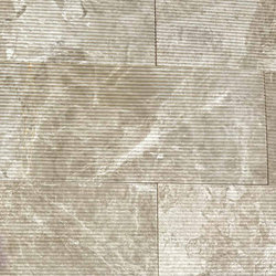 Мрамор Еге Беж Линеа 10х28 см изчеткан 2