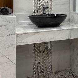 Мрамор за баня - Карера и Палисандро 1