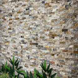 Травертин за стена - Скабас глиц 2,5х5 см 1