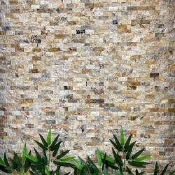 Травертин за стена - Скабас глиц 2,5х5 см 3