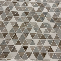 Мрамор мозайка Палисандро микс Триeнгъл 30,5х30,5 см шлайфан 2