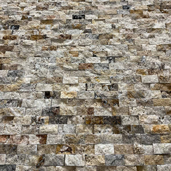 Травертин мозайка глиц Скабас 2,5х5 см 3