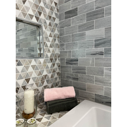 Мрамор за баня - Солто и Палисандро микс Триенгъл 5