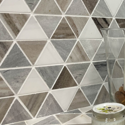 Мрамор за баня - Солто и Палисандро микс Триенгъл 6