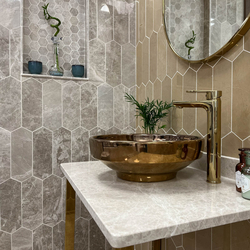 Мрамор Еге Беж Пикът 10х30 см полиран 3