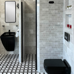 Мрамор мозайка Айсберг и Торос Илузион 31х31 см полиран 5