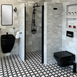 Мрамор мозайка Айсберг и Торос Илузион 31х31 см полиран 3