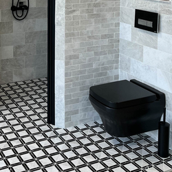 Конзолна тоалетна чиния Bocchi Scala черен мат 1