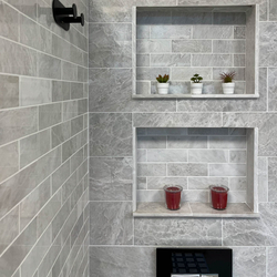 Мрамор мозайка Айсберг Брик 5х15 см полиран 6